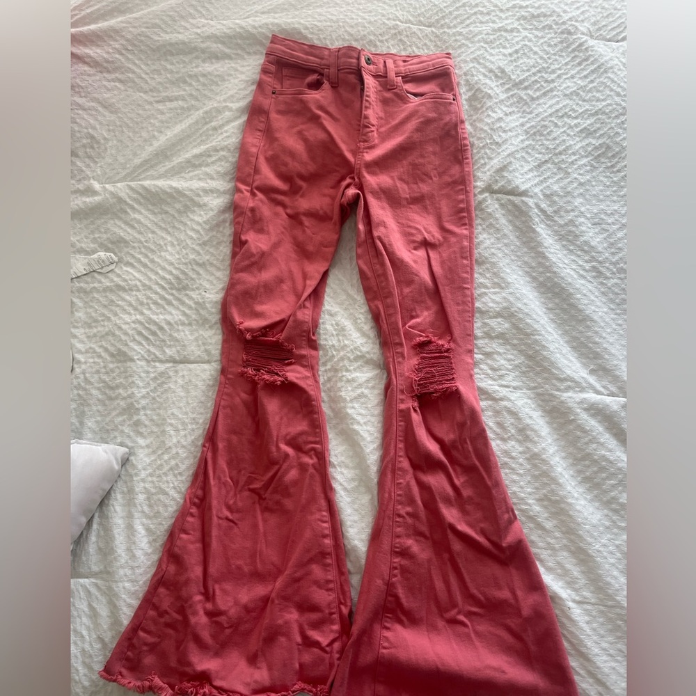 ⚡️PINK FLARE JEANS⚡️
